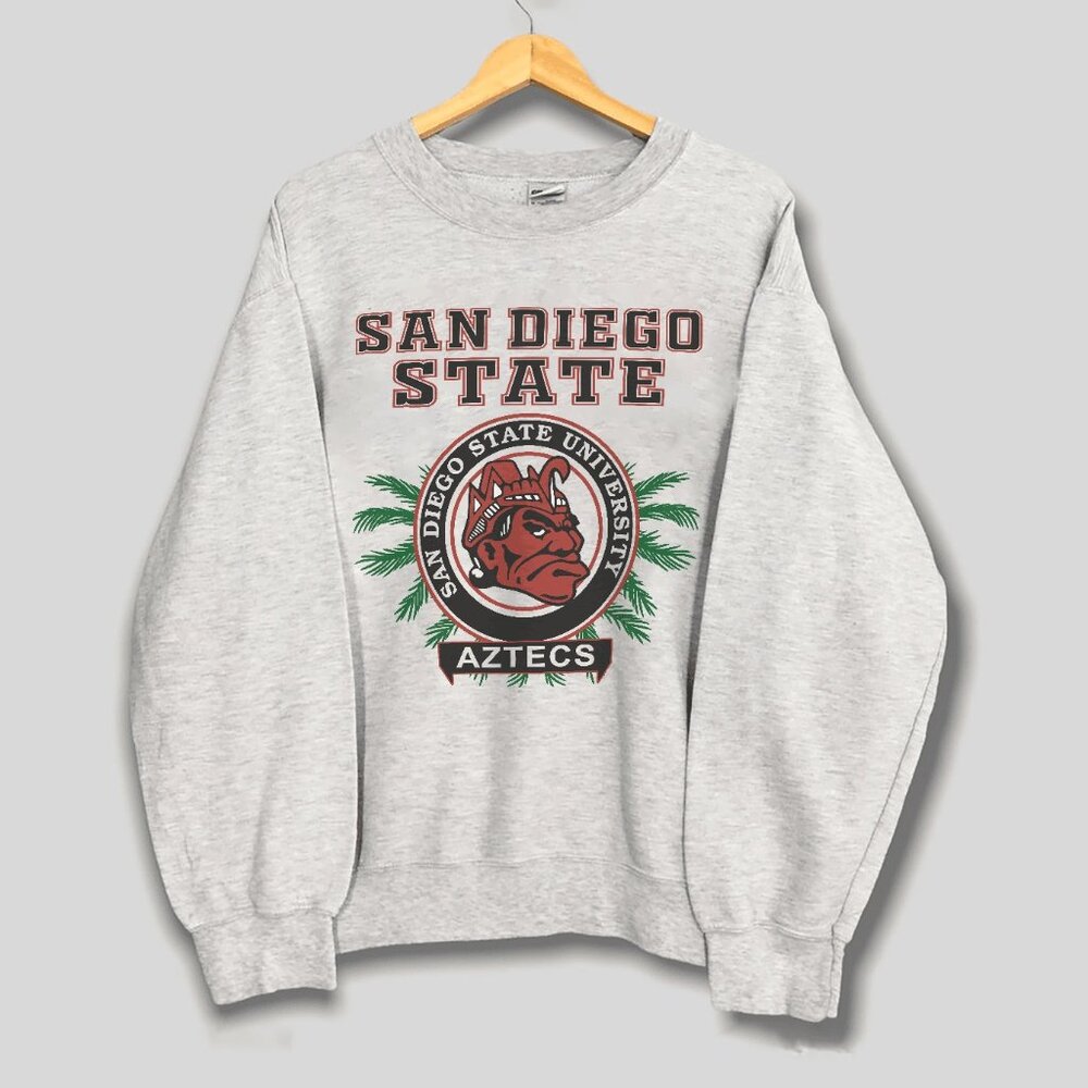 90s Vintage San Diego State Aztecs Sweatshirt, SDSU Aztecs Men Women Shirt Tee